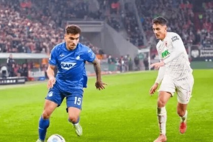 德甲第29轮：奥格斯堡 VS 霍芬海姆